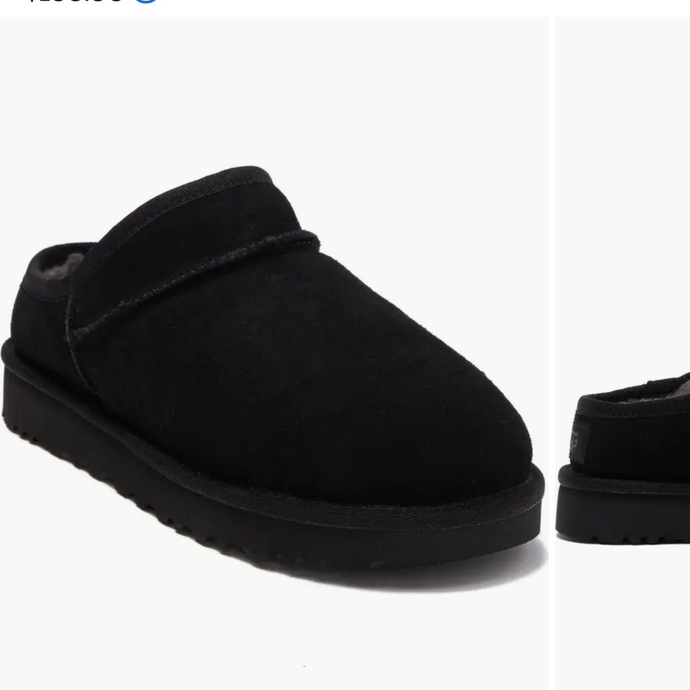 Authentic Black UGG Classic Slipper